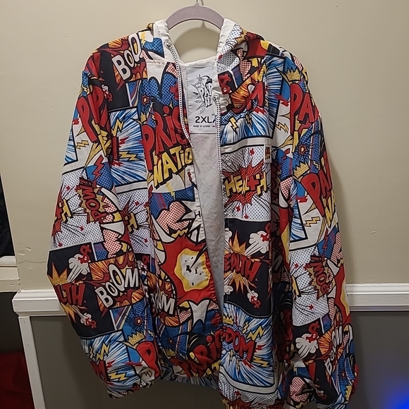 Parish Nation Other - Parish Nation Comic Graphic Wind Breaker Adult size 3XL